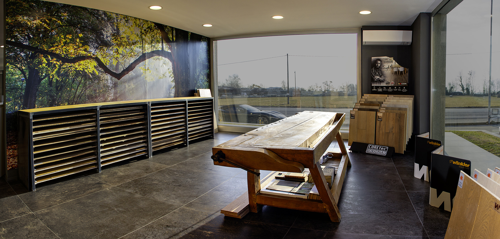 Turina 09 Showroom parquet Turina Ceramiche Bricherasio